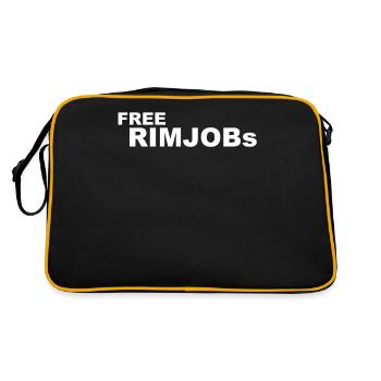Rimojb Funny Sayings Sex Porn - Sac Retro - noir/or - Dos