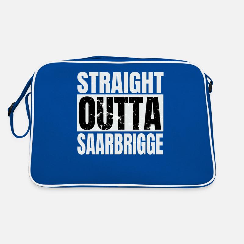 Saarland Saarbrigge Saarbrigger Saar Retro Tasche