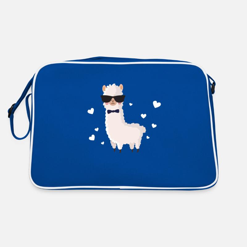 Alpaka Cute Retro Tasche