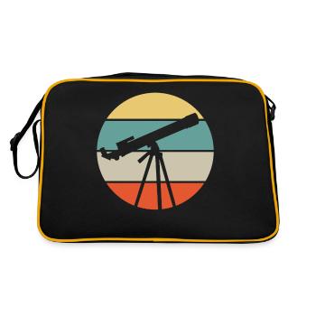 Telescope astronomy - Retro Bag - black/gold - Back