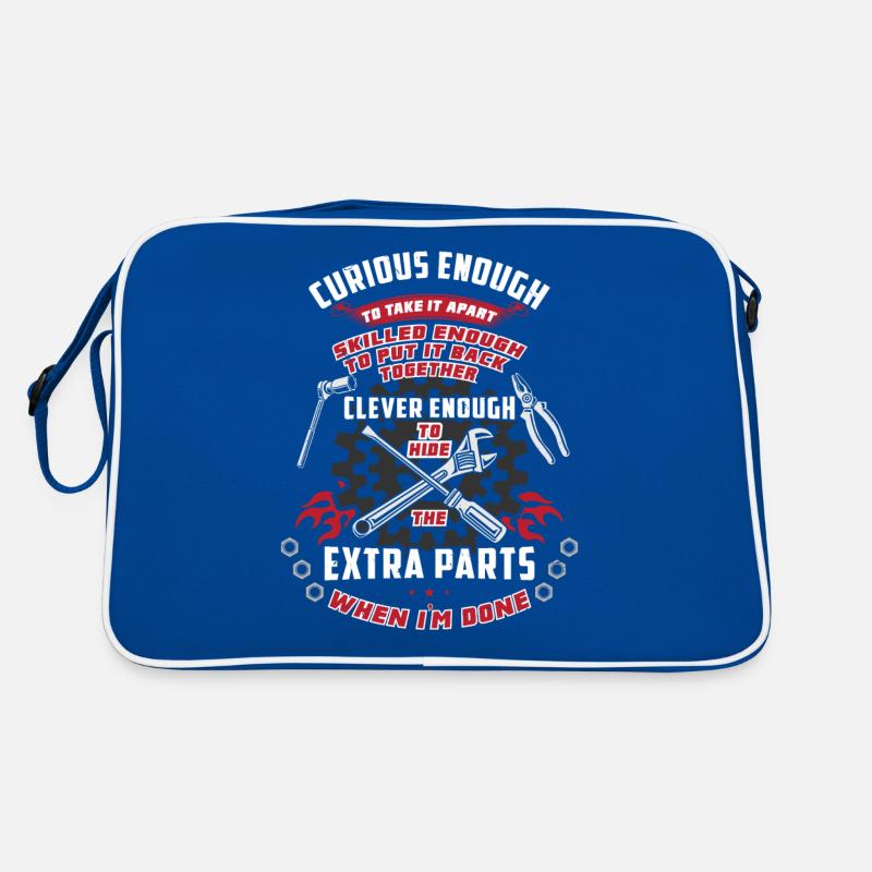 Cadeau de mécanicien drôle Sac Retro
