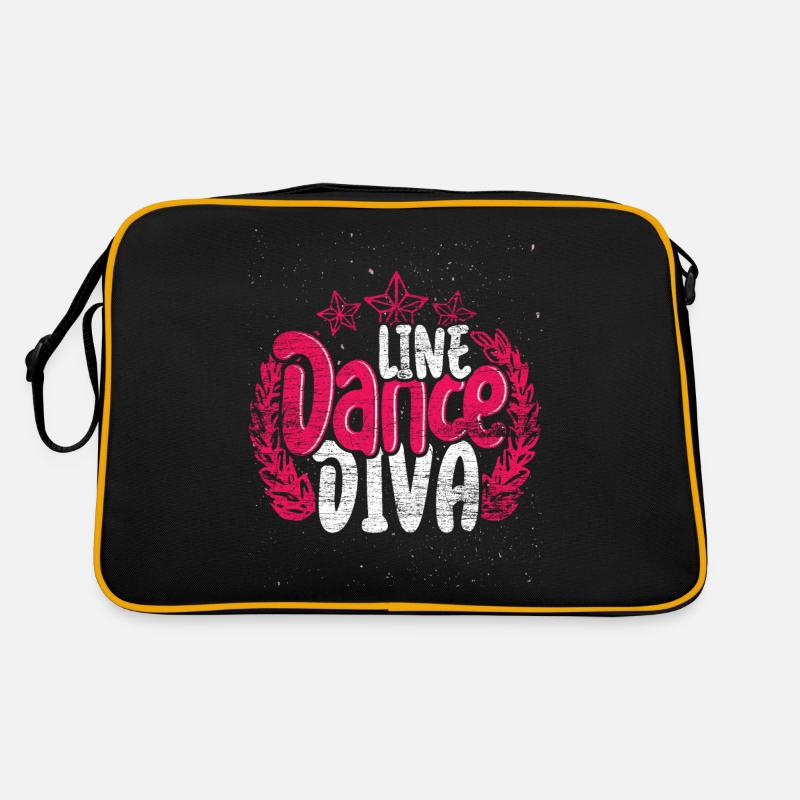 Linedance Tanz Retro Tasche