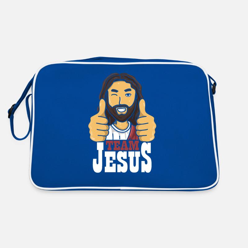 Team Jesus Konfirmation Geschenk Retro Tasche