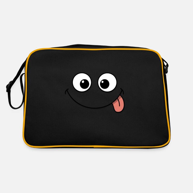 Visage drôle Sac Retro