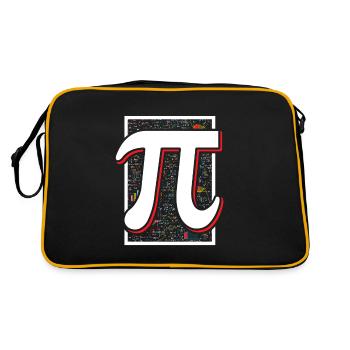 mathematics - Retro Bag - black/gold - Back