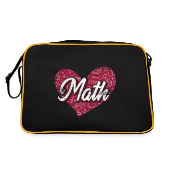 Math love - Retro Bag - black/gold - Back