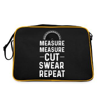 Menuiserie menuiserie - Sac Retro - noir/or - Dos