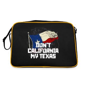 Texas - Retro Bag - black/gold - Back
