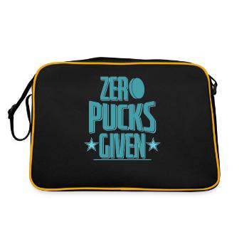 Zero Pucks Given Hockey - Retro Bag - black/gold - Back