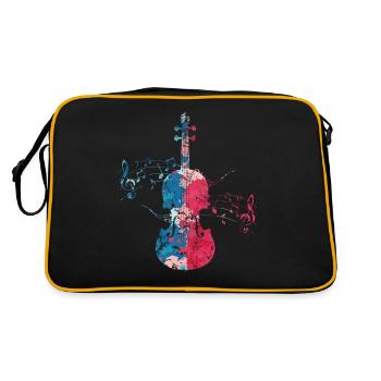 Musique pour violoncelle violoncelle - Sac Retro - noir/or - Dos