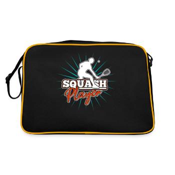 squash - Retro Bag - black/gold - Back