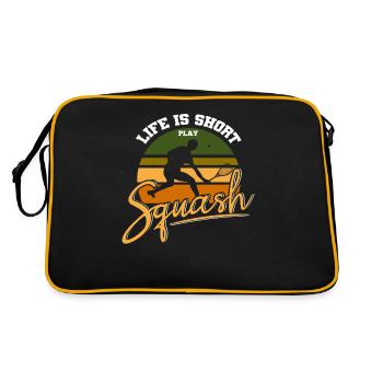 Courge vintage - Sac Retro - noir/or - Dos