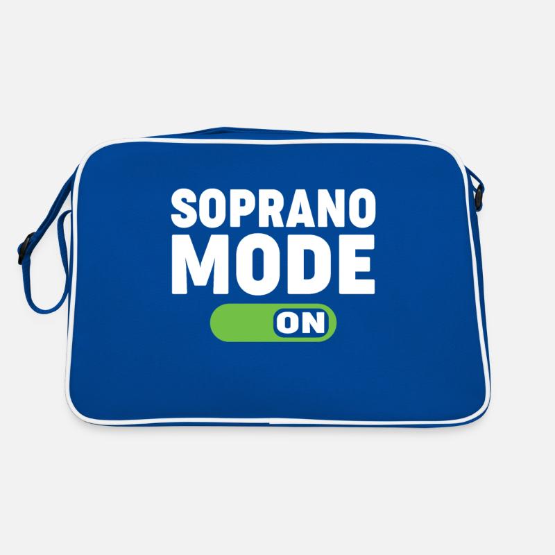 soprano mode on Retro Tasche
