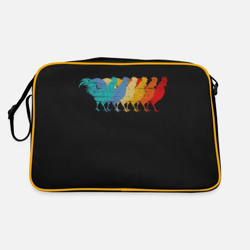 Chicken chickens Retro Bag