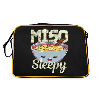 Soupe miso - Sac Retro - noir/or - Dos