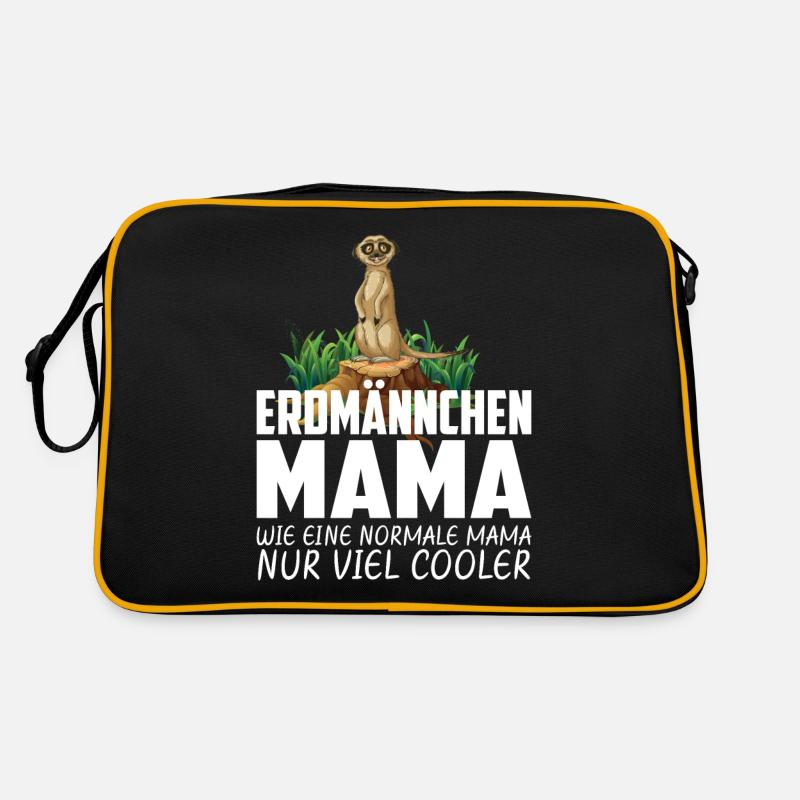 ERDMÄNNCHEN MAMA Retro Tasche