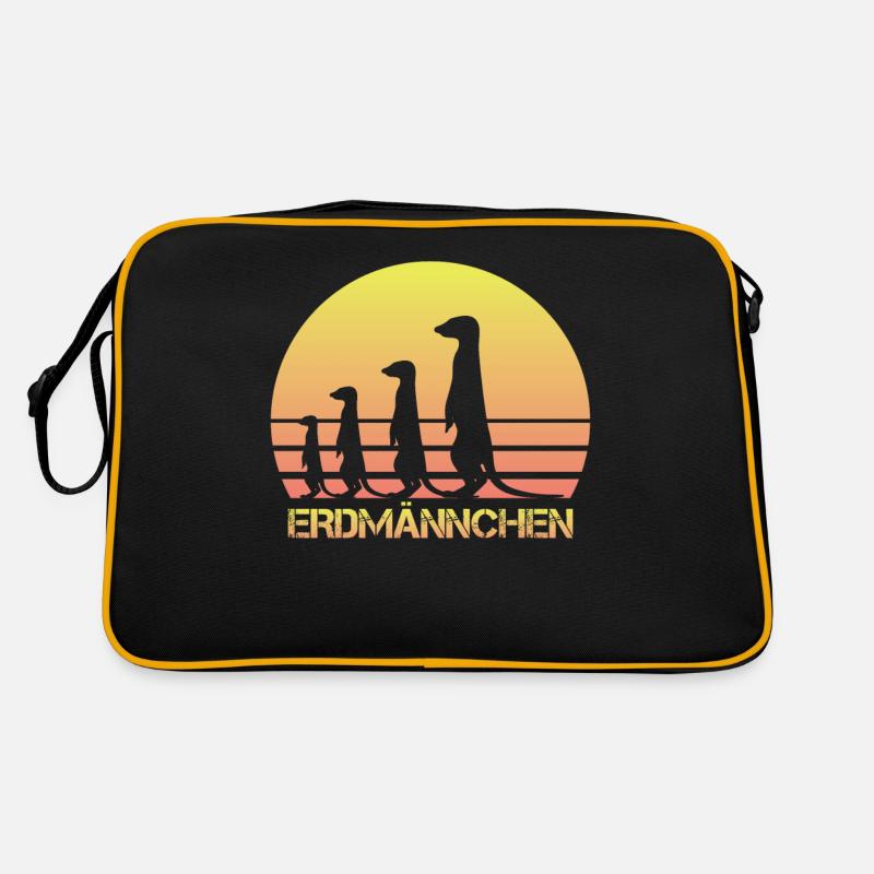 DIE ERDMÄNNCHEN Retro Tasche