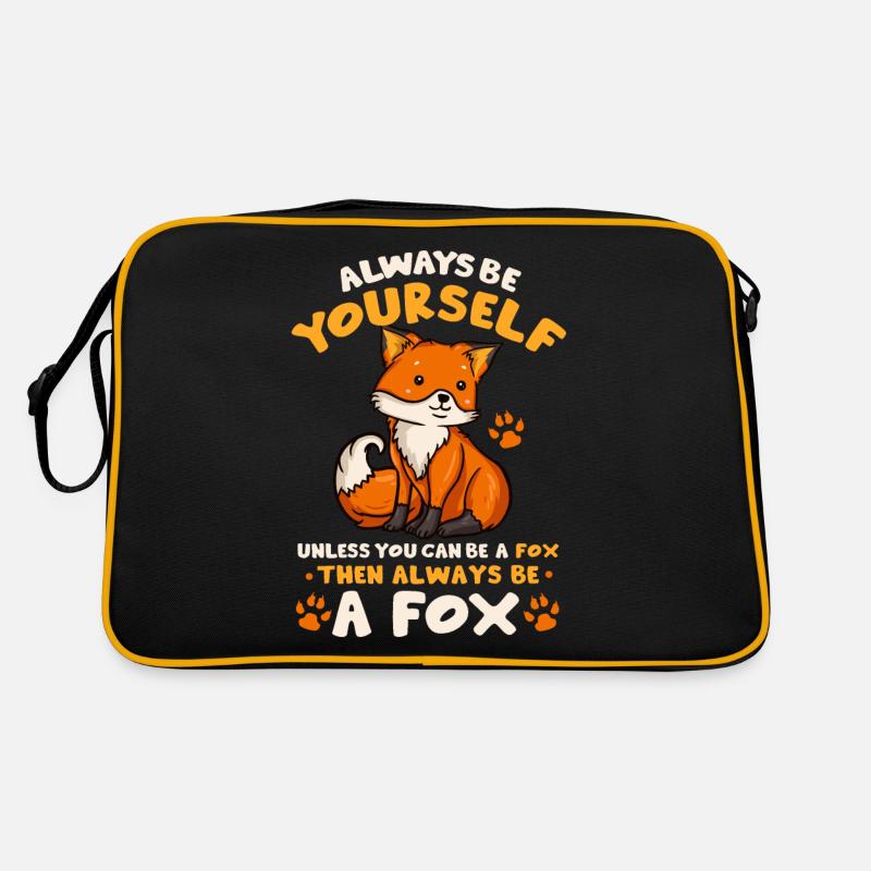 Renards Renard - Sac Retro - noir/or