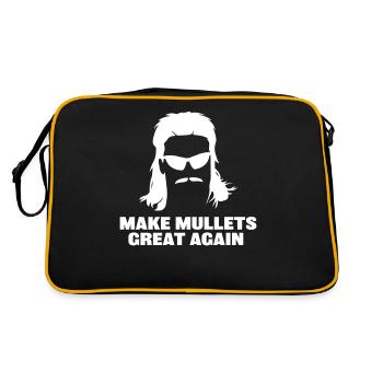 Rendre les Mullets à nouveau drôles aux élections de 2020 - Sac Retro - noir/or - Dos