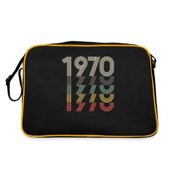 Retro Design (1970) - Retro Bag - black/gold - Back