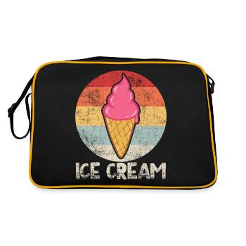 Glace Glace - Sac Retro - noir/or - Dos