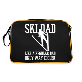 Ski jumping - Retro Bag - black/gold - Back