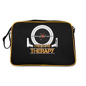 Tir pour armes Tireurs cibles - Sac Retro - noir/or - Dos