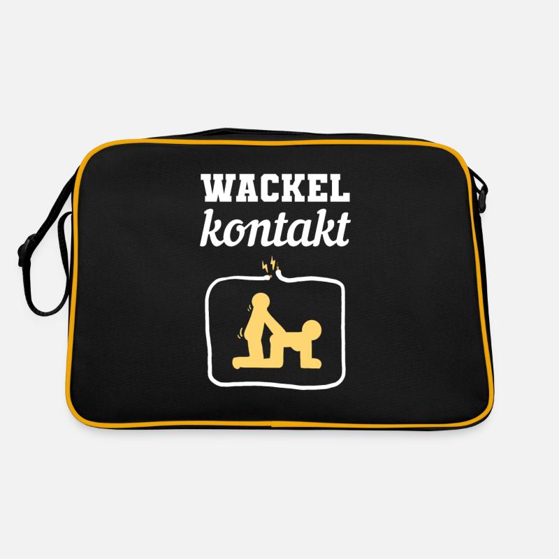 Electrician Electrical Lineman Voltage Hipster Job Retro Bag
