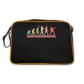 Gitarrist Gitarre Evolution - Retro Tasche - Schwarz/Gold - Hinten