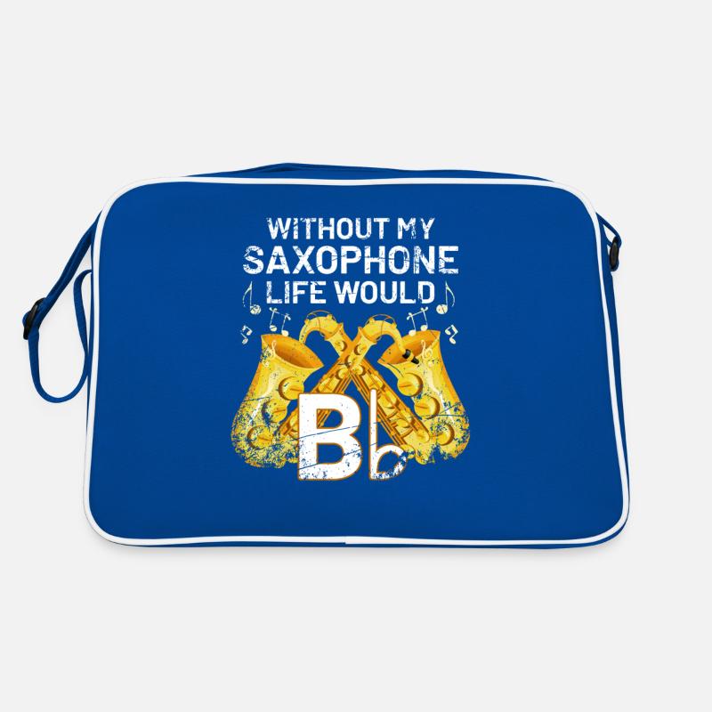 Groupe de jazz saxophone Sac Retro