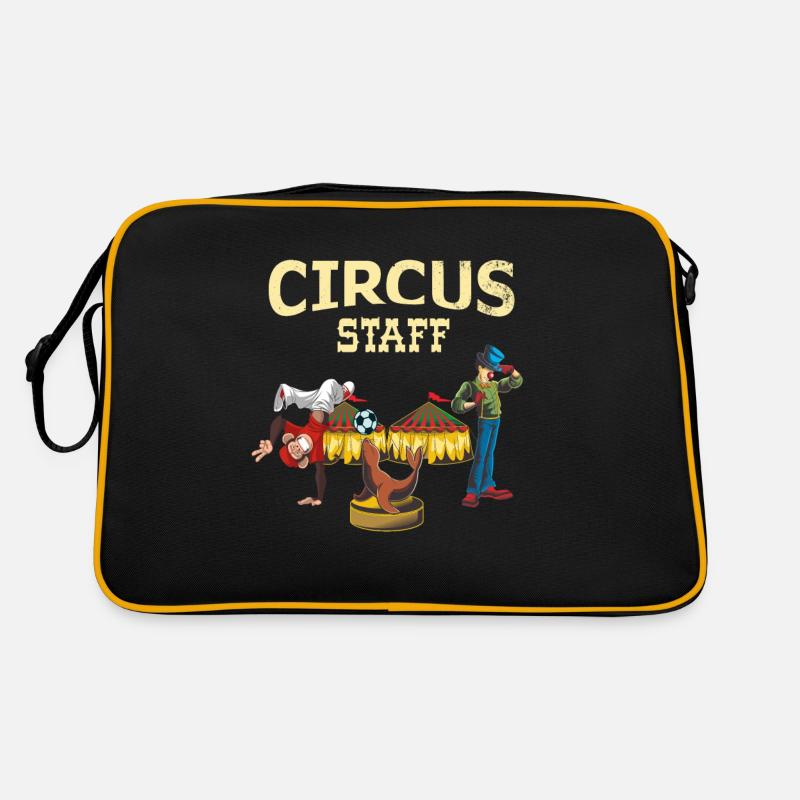 circus - Retro Bag - black/gold
