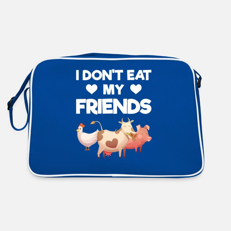 Vegan vegetarian Retro Bag