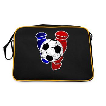 Foosball - Retro Bag - black/gold - Back