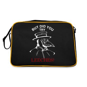 Plague Doctor Plague Doctor Black Dead Leech - Retro Bag - black/gold - Back