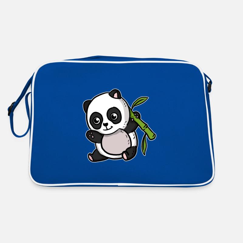 Mignon Kawaii Panda Ours Sac Retro