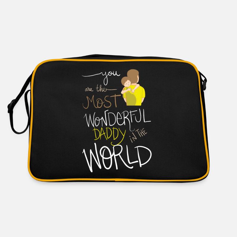 Tu es le papa le plus merveilleux du monde Sac Retro