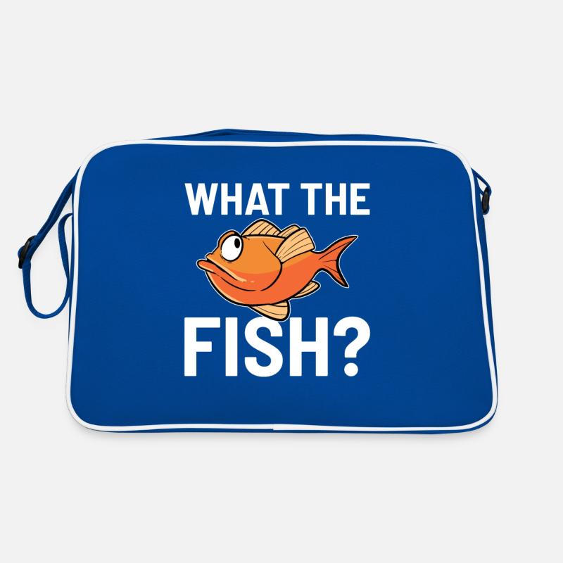 What The Fish pêcheur pêcheur pêcheur hobby Sac Retro