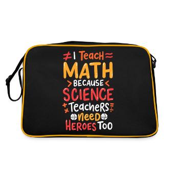 Math math - Retro Bag - black/gold - Back