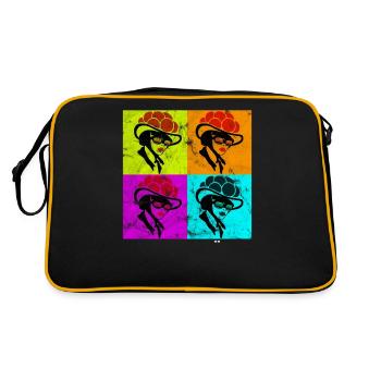 Cadeau filles de la Forêt-Noire pour les filles Bollenhut - Sac Retro - noir/or - Dos