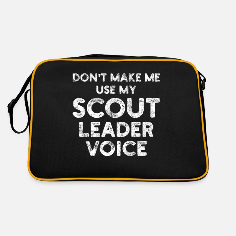 Chef d'équipe chef scout Sac Retro