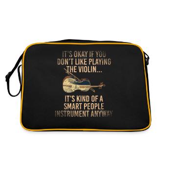 Violon violon - Sac Retro - noir/or - Dos