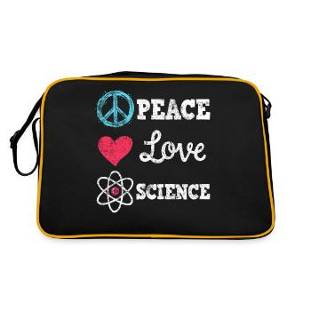Professeur de biologie des sciences physiques - Sac Retro - noir/or - Dos