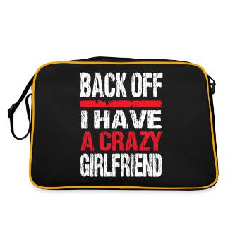 Girlfriend Crazy Girlfriend Couples Women - Retro Bag - black/gold - Back