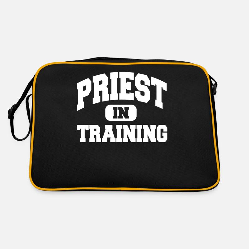 Priest In Training Retro Bag