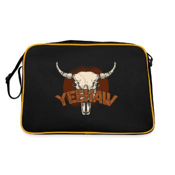 Chapeau de cowboy cowboy - Sac Retro - noir/or - Dos