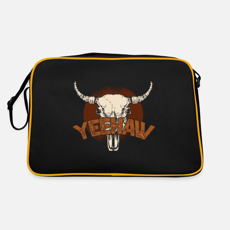 Cowboy cowboy hat - Retro Bag - black/gold