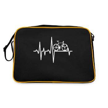 Racing bike - Retro Bag - black/gold - Back