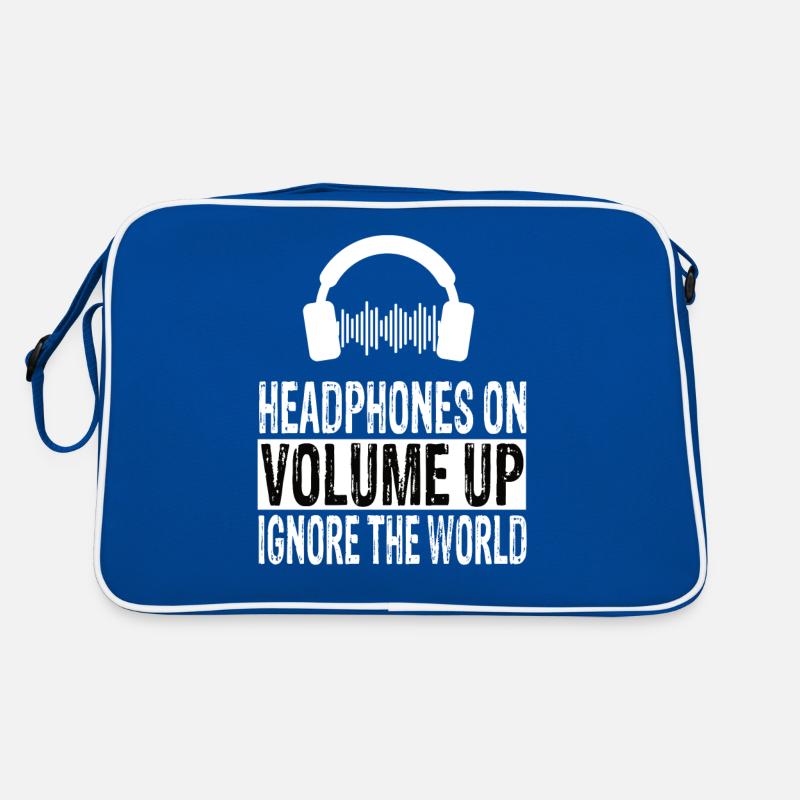 Kopfhöhrer Retro Tasche