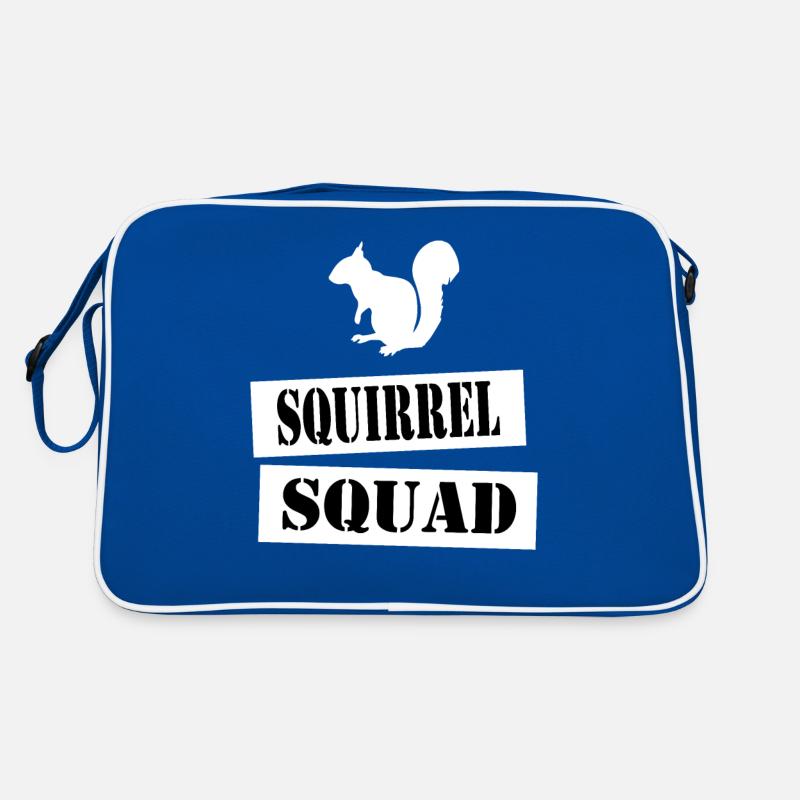 join the squirrel squad Retro Bag