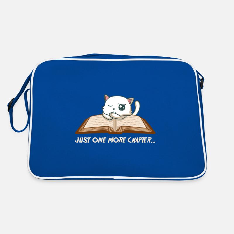 Just one more chapter nerd and bookish gift Retro Bag